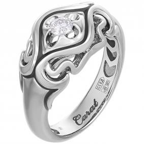 Кольцо из белого золота Бренд Carat 30010011471 с бриллиантом 30010011471 фото