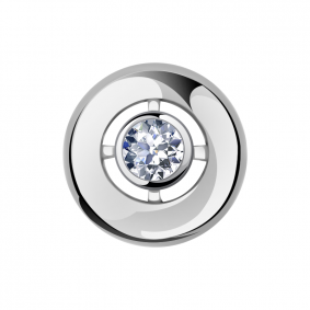 Подвеска из белого золота Александра 30062-62сб с Swarovski 30062-62сб фото