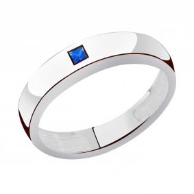 Кольцо из белого золота Александра 3010648сб с сапфиром 3010648сб фото