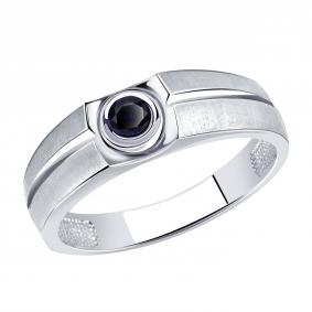 Кольцо из белого золота Александра 3010733сб с сапфиром 3010733сб фото