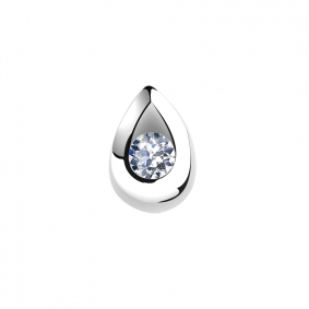 Подвеска из белого золота Александра 30157сб с Swarovski 30157сб фото