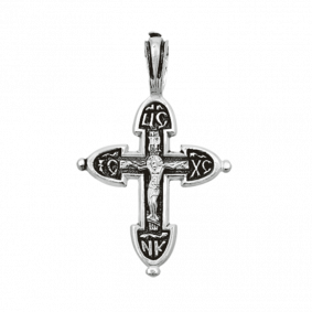 Подвеска из черненого серебра ЮЗ Елизавета 3066 3066 фото