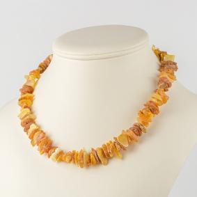 Колье Дарвин 30Б04000000 с янтарём 30Б04000000 фото