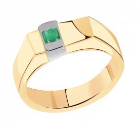 Золотое кольцо Караваевская ювелирная фабрика 31-0313-О с ониксом 31-0313-О фото