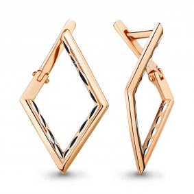 Золотые серьги AQUAMARINE 31162 31162 фото