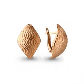 Золотые серьги AQUAMARINE 31466 31466 фото