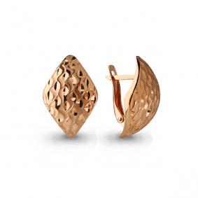 Золотые серьги AQUAMARINE 31471 31471 фото