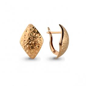 Золотые серьги AQUAMARINE 31473 31473 фото