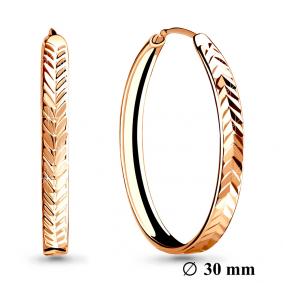 Золотые серьги AQUAMARINE 32070 32070 фото