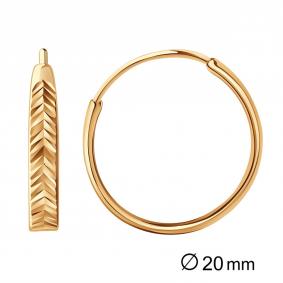 Золотые серьги AQUAMARINE 32074 32074 фото