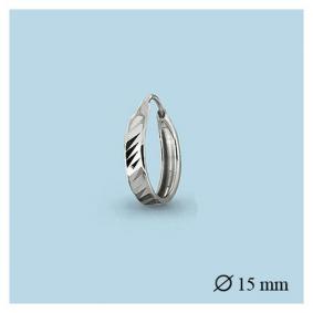 Серьги из белого золота AQUAMARINE 32079 32079 фото