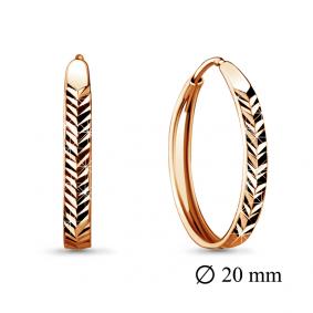 Золотые серьги AQUAMARINE 32090 32090 фото