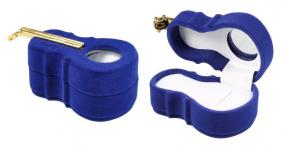 Футляр флокированный Гитара под кольцо серия Детская 32101-с 32101-с фото