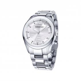 Часы из стали SOKOLOV 322.71.00.000.01.01.2 322.71.00.000.01.01.2 фото