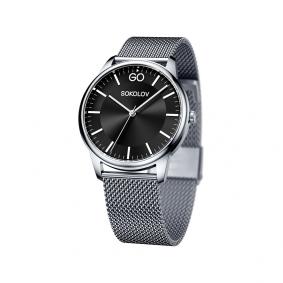 Часы из стали SOKOLOV 326.71.00.000.02.01.2 326.71.00.000.02.01.2 фото