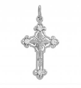 Серебряная подвеска Караваевская ювелирная фабрика 33-0121-s с цирконием 33-0121-s фото