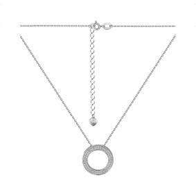 Серебряное колье TALANT 33-72-0001-15484 с фианитом 33-72-0001-15484 фото