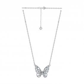 Серебряное колье TALANT 33-72-0001-15627 с фианитом 33-72-0001-15627 фото