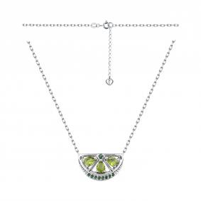 Серебряное колье TALANT 33-72-0003-17142 с фианитом 33-72-0003-17142 фото