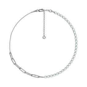 Серебряное колье TALANT 33-72-0010-11925 с жемчугом 33-72-0010-11925 фото