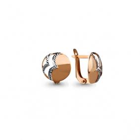 Золотые серьги AQUAMARINE 33069 33069 фото