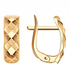 Золотые серьги AQUAMARINE 33094 33094 фото