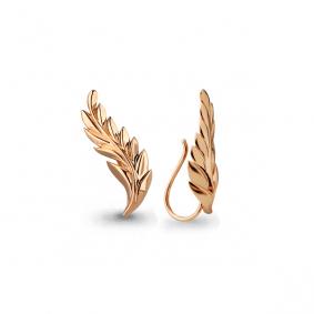 Золотые серьги AQUAMARINE 33110 33110 фото