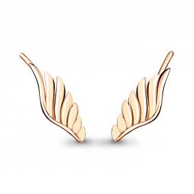 Золотые серьги AQUAMARINE 33114 33114 фото