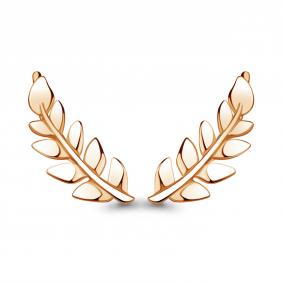 Золотые серьги AQUAMARINE 33116 33116 фото