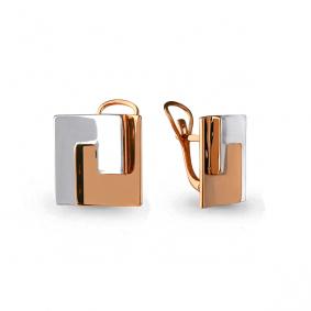 Золотые серьги AQUAMARINE 33140 33140 фото