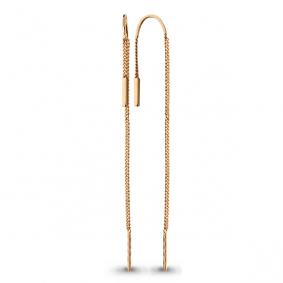 Золотые серьги AQUAMARINE 33144 33144 фото