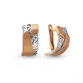 Золотые серьги AQUAMARINE 33252 33252 фото