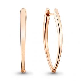 Золотые серьги AQUAMARINE 33440 33440 фото