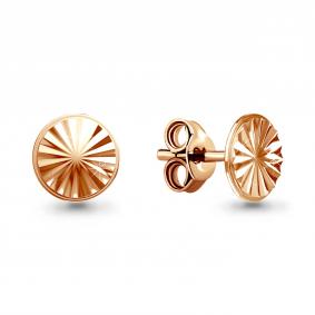 Золотые серьги AQUAMARINE 33519 33519 фото