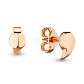 Золотые серьги AQUAMARINE 33525 33525 фото