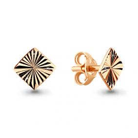 Золотые серьги AQUAMARINE 33590 33590 фото