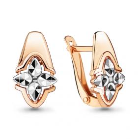 Золотые серьги AQUAMARINE 33645 33645 фото