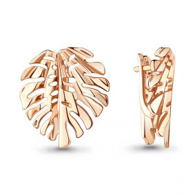 Золотые серьги AQUAMARINE 33817 33817 фото