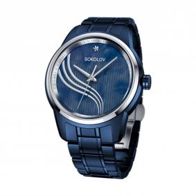 Часы из стали SOKOLOV 342.82.00.000.05.04.2 с фианитом 342.82.00.000.05.04.2 фото