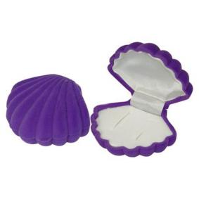 Футляр лиловая ракушка под серьги серия Детская 34202-л 34202-л фото