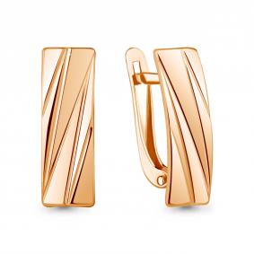 Золотые серьги AQUAMARINE 34487 34487 фото