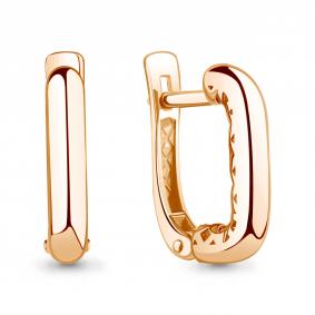 Золотые серьги AQUAMARINE 34575 34575 фото