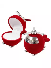 Футляр флокированный вертолет под кольцо и серьги серия Детская 34701-к 34701-к фото