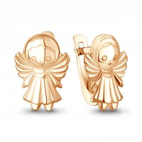 Золотые серьги AQUAMARINE 34750 34750 фото