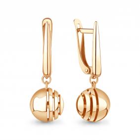Золотые серьги AQUAMARINE 34760 34760 фото