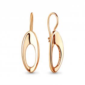 Золотые серьги AQUAMARINE 34809 34809 фото