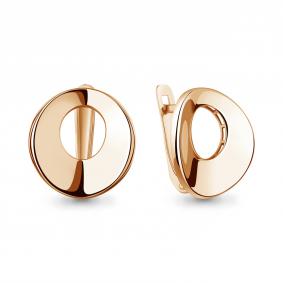 Золотые серьги AQUAMARINE 34810 34810 фото