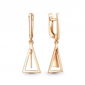 Золотые серьги AQUAMARINE 34846 34846 фото