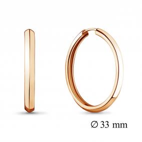 Золотые серьги AQUAMARINE 36037 36037 фото