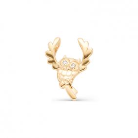 Золотая подвеска АЛЬКОР 3621-100 с бриллиантом 3621-100 фото